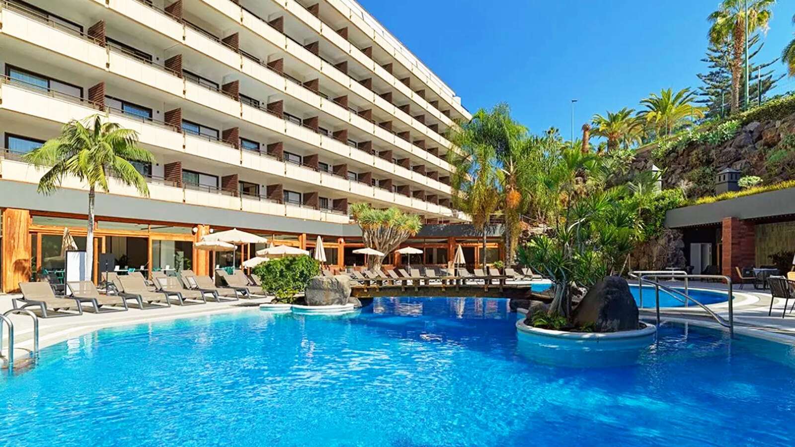 L'hôtel du séjour à Tenerife